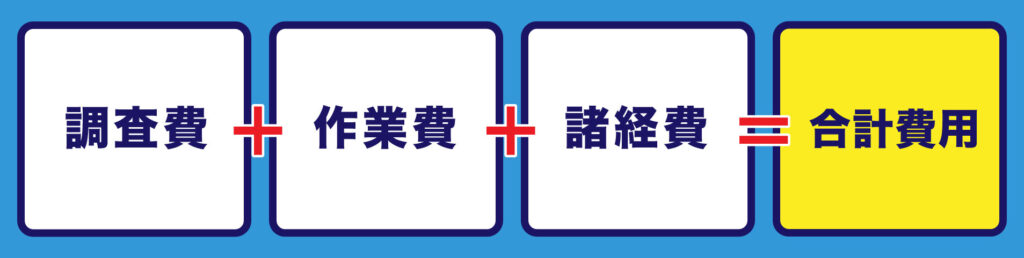 水道修理の料金内訳